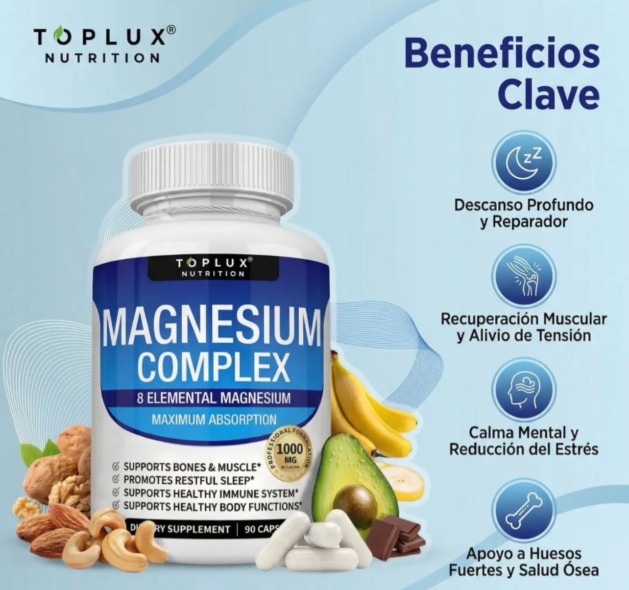Magnesium Complex - Adiós cansancio e insomnio